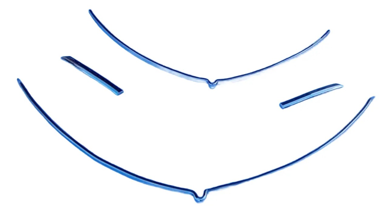 Frisos Bico Capo Chevrolet Special Deluxe